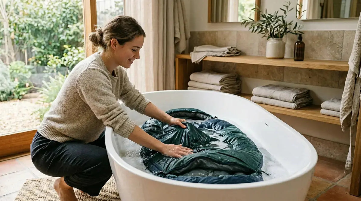 comment laver un sac de couchage