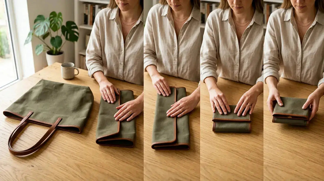 Comment plier un sac cabas ?