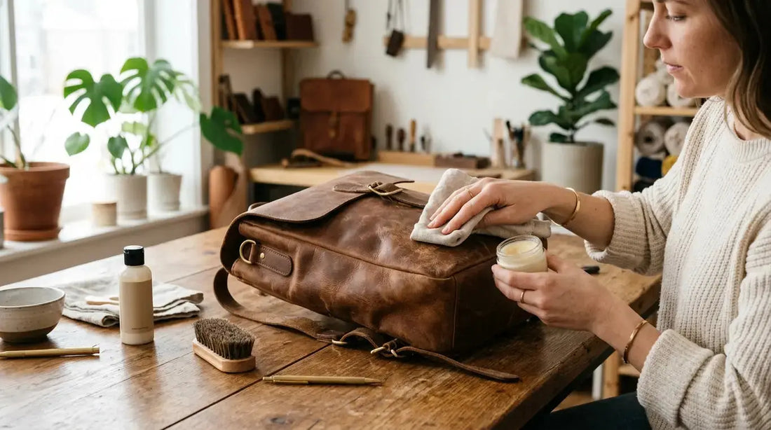 comment rénover un sac en cuir