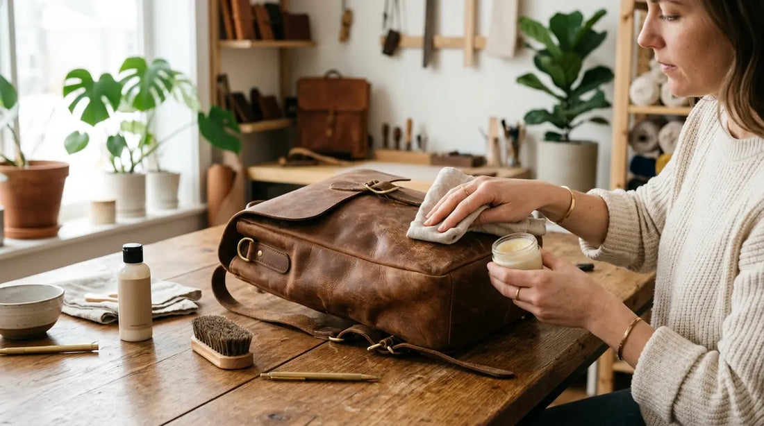 comment rénover un sac en cuir