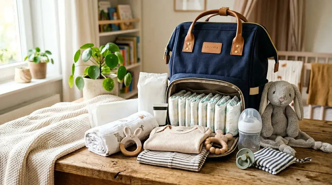 Que mettre dans un sac à langer ?