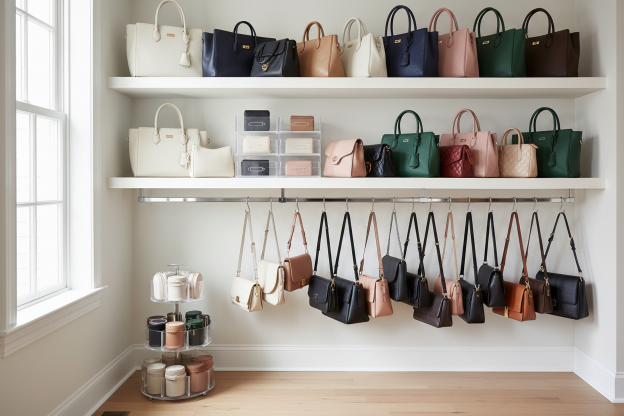 Comment ranger les sacs à main ?