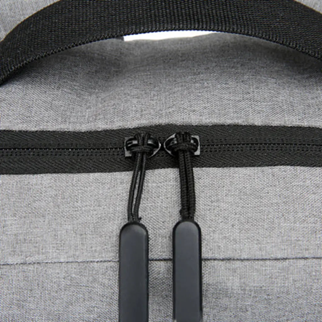 Détails fermeture sac à dos ordinateur 15 pouces