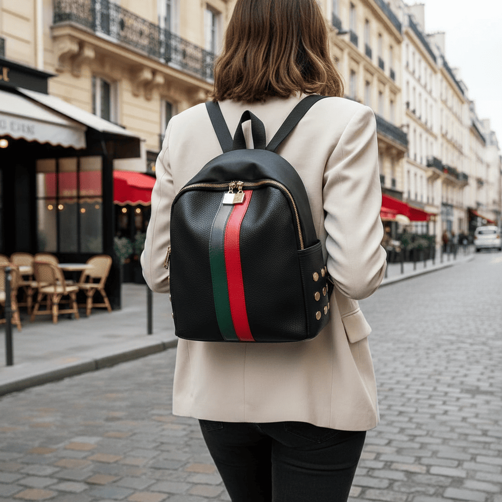 Sac à Dos en Cuir Rétro Sacora