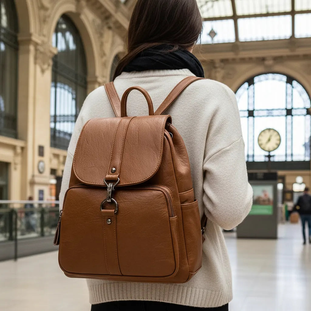 Sac à Dos Voyage Antivol Femme Sacora