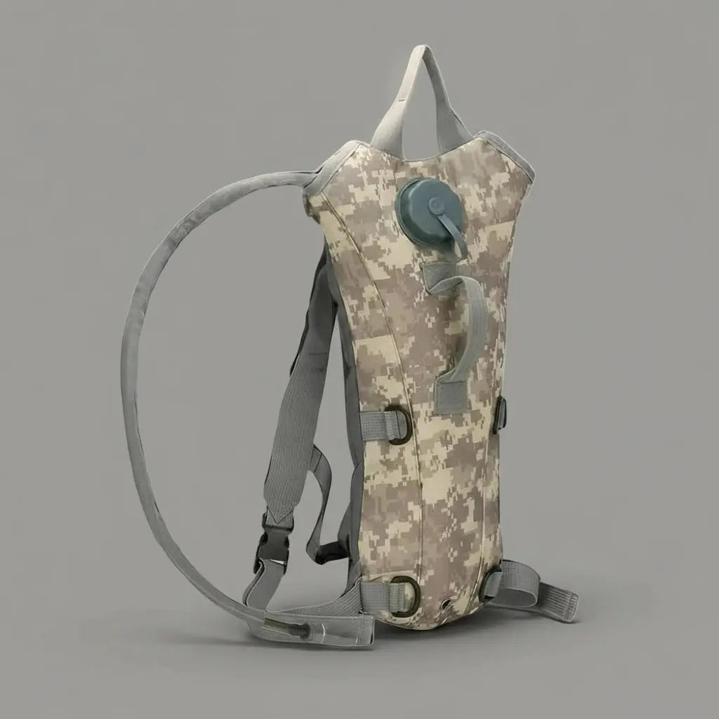 Petit sac à dos militaire Camouflage Digital, vue de profil