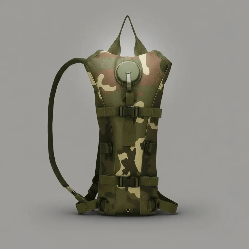 Petit sac à dos militaire Camouflage Jungle, vue de face