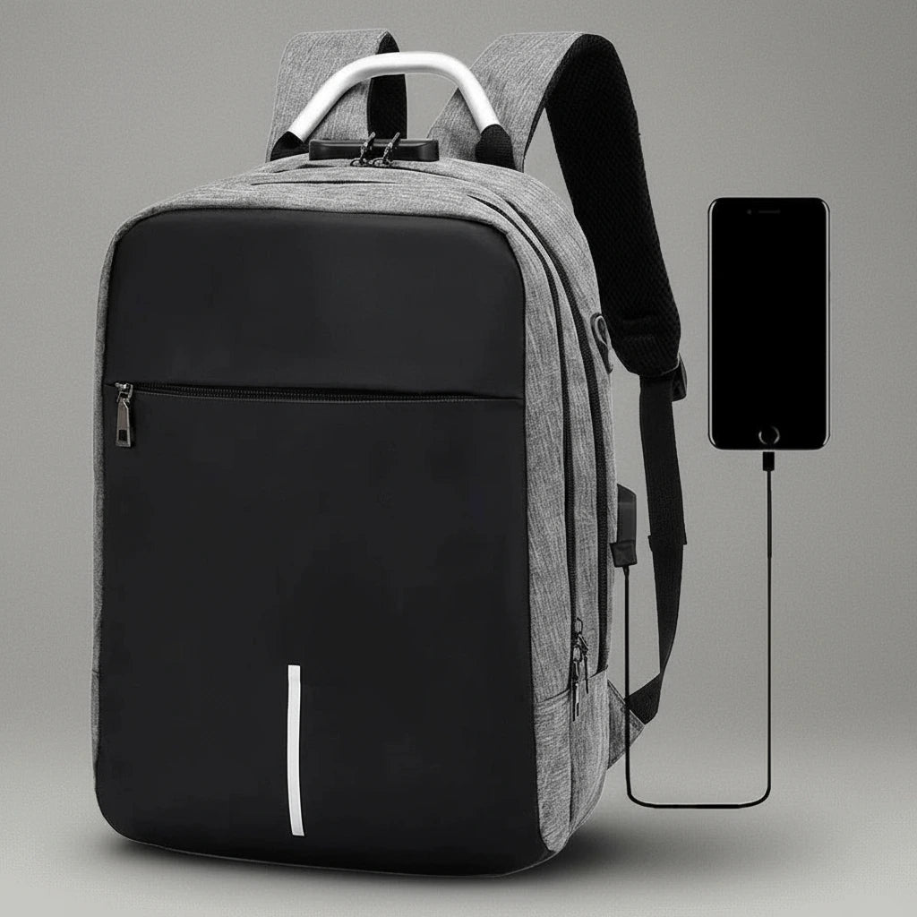 Sac à Dos Ordinateur avec Charge USB SACORA®