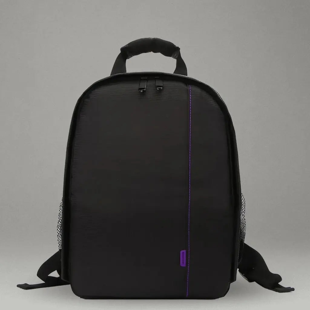 Sac à dos étanche antivol appareil photo Violet, vue de face