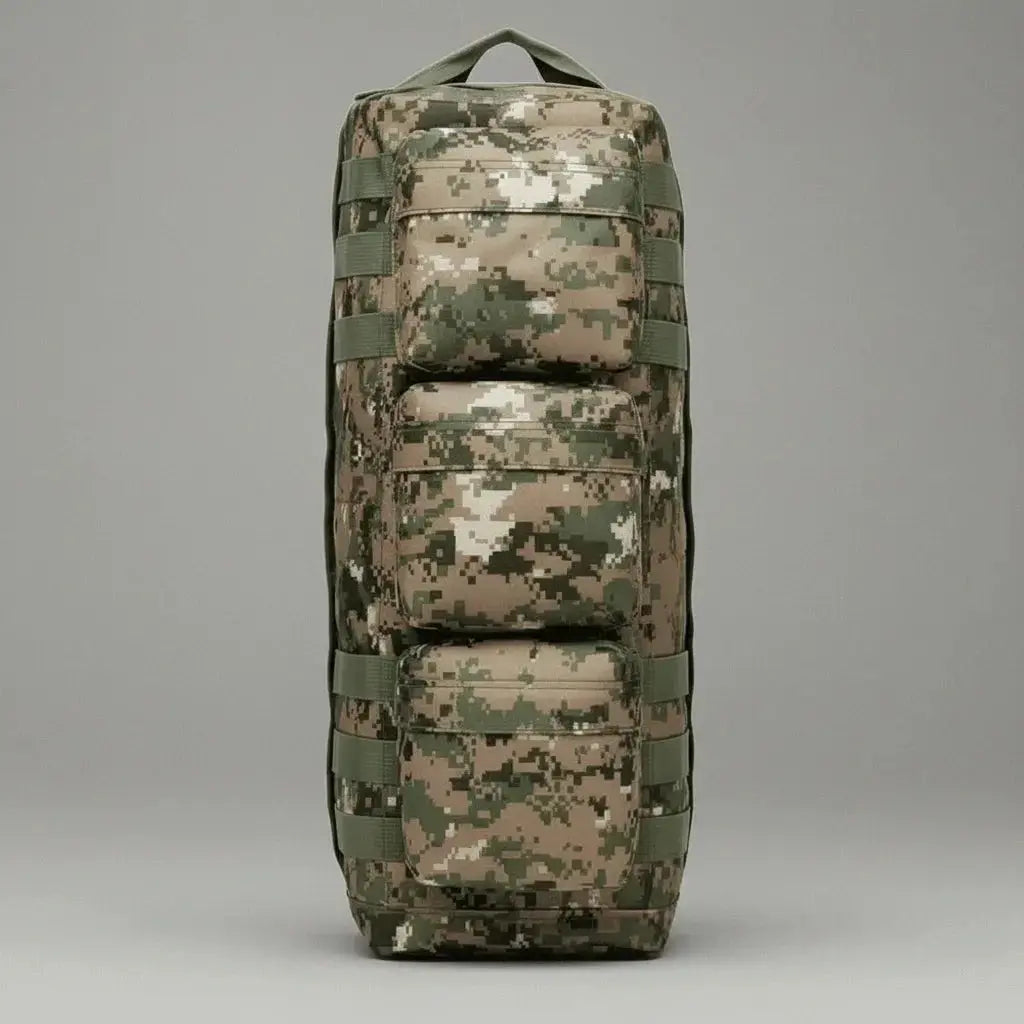 Sac à dos multi-compartiments Camouflage Digital, vue de face