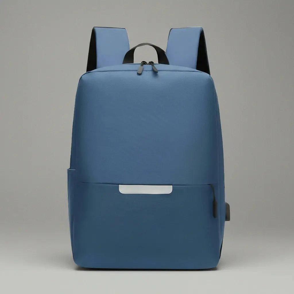 Sac à dos ordinateur chic Bleu, vue de face