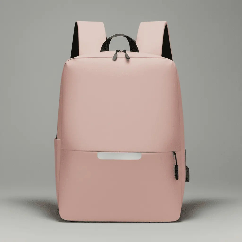 Sac à dos ordinateur chic Rose, vue de face