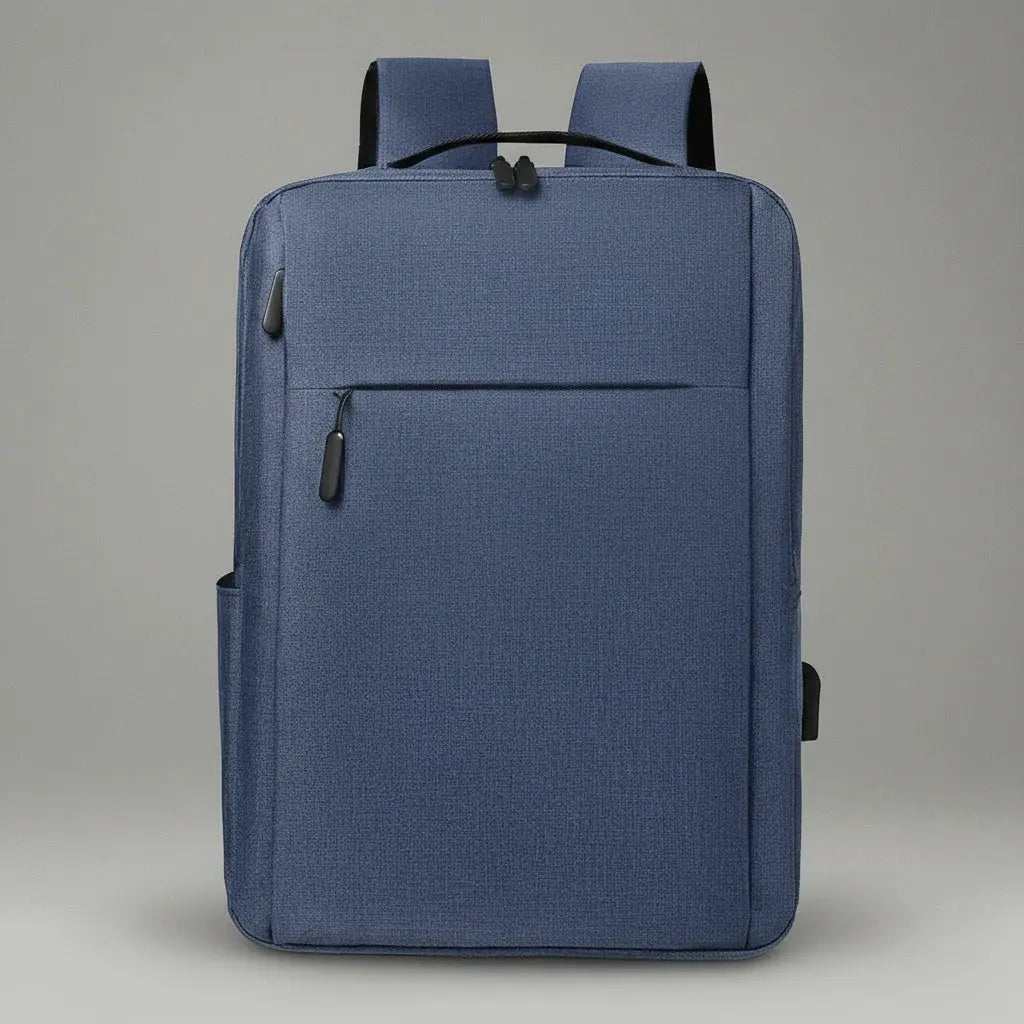 Sac à dos ordinateur décontracté Bleu, vue de face