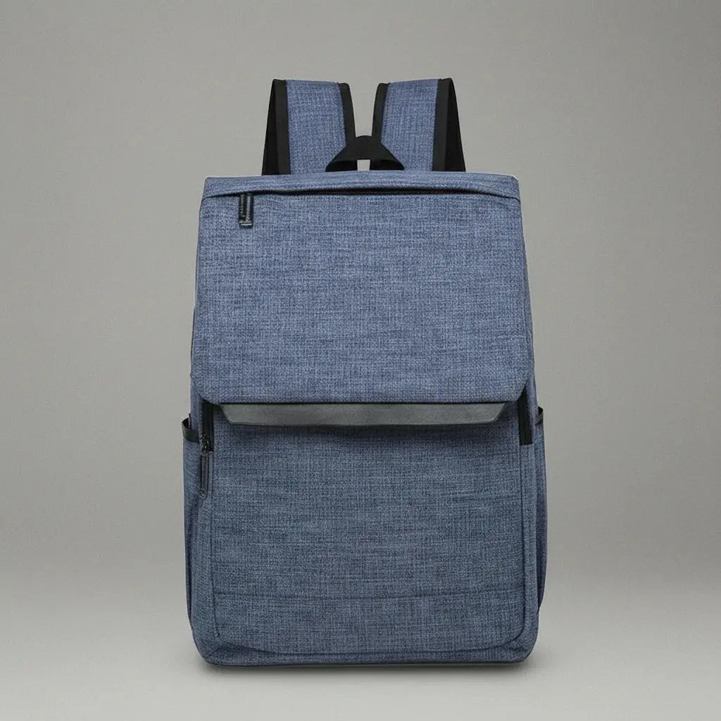 Sac à dos ordinateur urbain Bleu, vue de face
