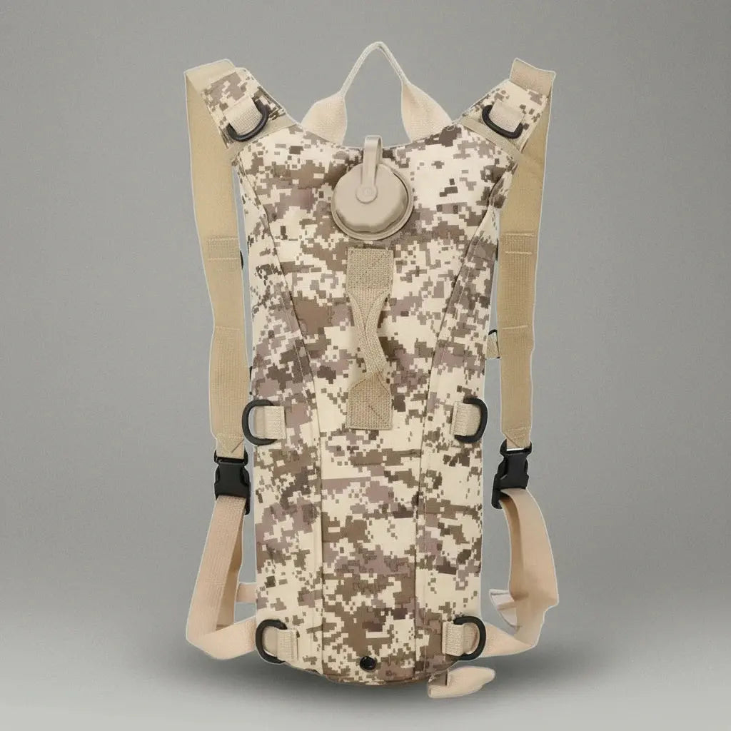 Sac à dos voyage militaire Camouflage Desert Digital, vue de face